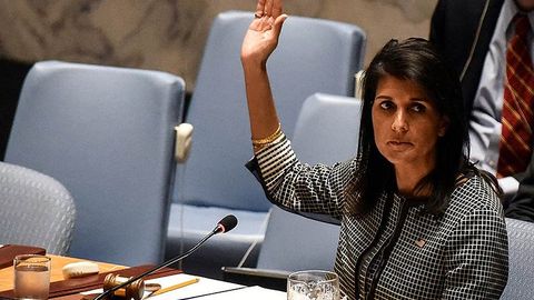 AQShning BMTdagi doimiy vakili KXDRga nisbatan harbiy kuch ishlatilishini istisno etmadi