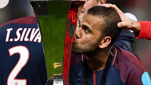 Dani Alvesh ilk rasmiy o‘yinidayoq “PSJ” uchun gol urdi va yangi klubi bilan trofeyga ega chiqdi