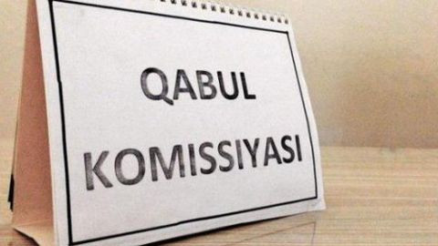 Abituriyentlarga: qabul komissiyasiga o‘rta maxsus diplomning notarial tasdiqlangan nusxasini topshirish shart emas