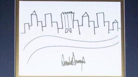 Tramp chizgan rasm kimoshdi savdosida 30 ming dollarga sotildi