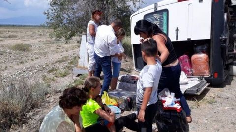 O‘zbekistonlik bolalar Issiqko‘lda avtohalokatga uchradi