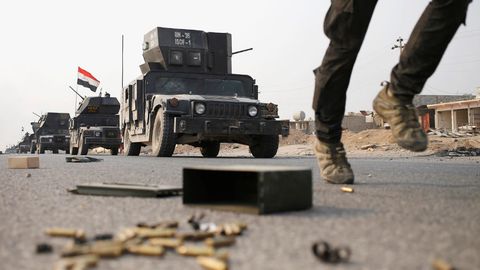 Iroq Mosul g‘arbida IShID nazoratidagi shaharni bombardimon qilishni boshladi