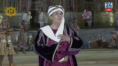 Sherali Jo‘rayev “Sharq taronalari” xalqaro musiqa festivalida “Bahor ayyomi” qo‘shig‘i bilan chiqish qildi (video)