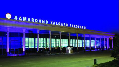 Samarqand aeroporti yana ish boshladi