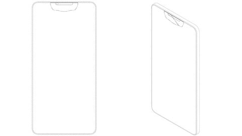 Samsung iPhone 8 даги каби «кесимли» экранни патентлади