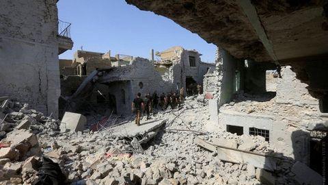 Ироқ ҲҲК Ал-Хувайжада ИШИДнинг 100 га яқин жангарисини йўқ қилди