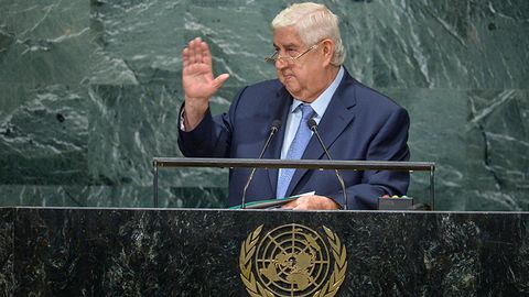 Suriya tashqi ishlar vaziri: Rossiyaning Dayr az-Zorda harbiy bazaga ehtiyoji yo‘q