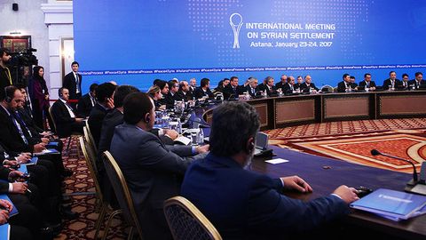 Сурия мухолифати Остонадаги музокараларнинг навбатдаги раундида иштирок этади