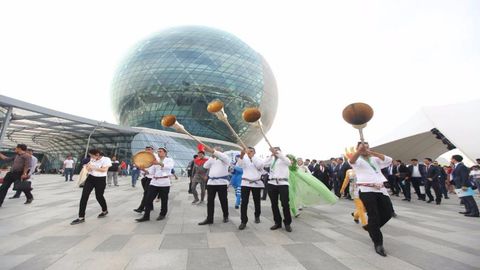 EXPO—2017: O‘zbekistonliklar barchani lol qoldirmoqda (video)