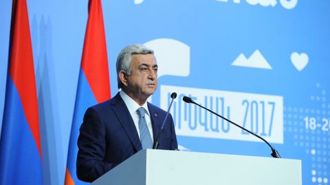 Armaniston prezidenti mamlakat aholisi sonini keskin oshirishga topshiriq berdi