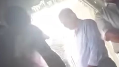 Туман ҳокими мактаб директорларини калтаклагани акс этган видео тарқалди (видео)