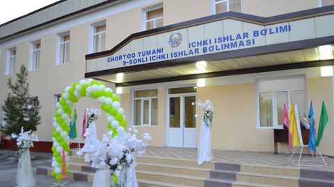 Chortoqda ichki ishlar bo‘linmasi foydalanishga topshirildi