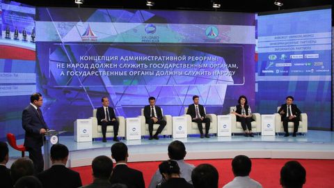 Халқаро пресс-клубда маъмурий ислоҳотлар концепцияси муҳокама қилинди