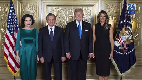 Кун фотоси: Ўзбекистон ва АҚШ Президентлари рафиқалари билан