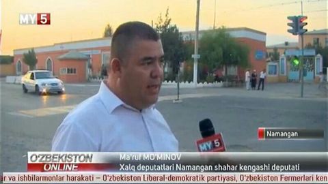 Namanganlik deputat saylovoldi va’dasini bajardi: shaharning gavjum nuqtasida svetofor o‘rnatildi