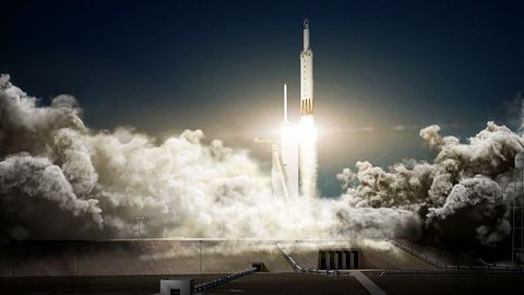 Falcon Heavy ракетасининг қуруқликдаги синовлари муваффақиятли якунланди