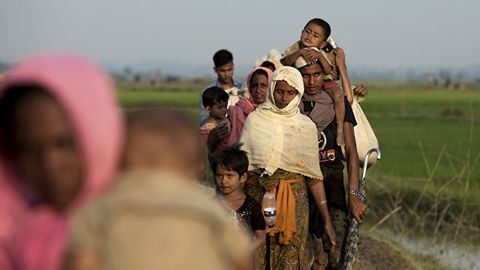 BMT: Myanmada Bangladeshga o‘tishi mumkin bo‘lgan yuz minglab rohinjalar qolmoqda