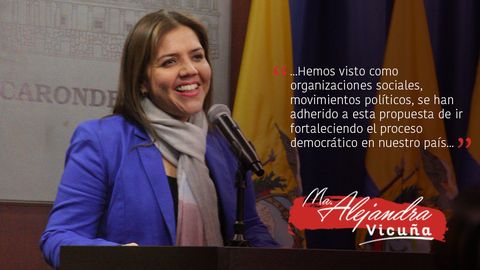 Ekvadorda vitse-prezident vazifasini bajarish ayol vazirga topshirildi