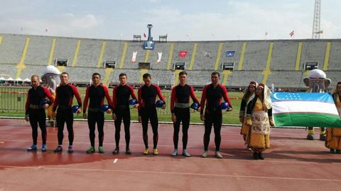 Ёнғин ўчирувчилар ўртасида бўлиб ўтган XIII жаҳон чемпионатида Ўзбекистон терма жамоаси янги миллий рекордни ўрнатди