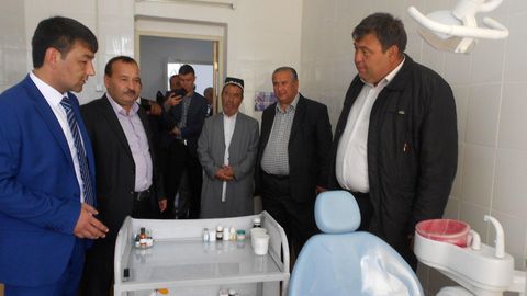 Namanganning Norin tumanida yangi oilaviy poliklinika foydalanishga topshirildi