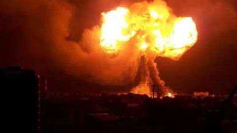 Ganadagi AYoQShda yuz bergan portlashlar oqibatida olti kishi halok bo‘ldi