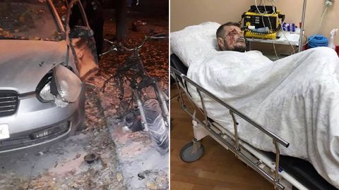 Интернетга Киевдаги кучли портлаш оқибатлари акс этган видео жойланди