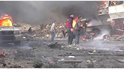 ОАВ: Дайр аз-Завр яқинидаги теракт оқибатида 100 га яқин одам ҳалок бўлди