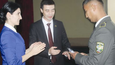 Surxondaryo viloyatidagi harbiy qismlarda “Yoshlar poyezdi” targ‘ibot aksiyasi o‘tkazilmoqda