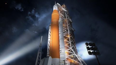 NASA Ой орбитасига илк учувчисиз миссияни амалга оширадиган ракетани тақдим этди