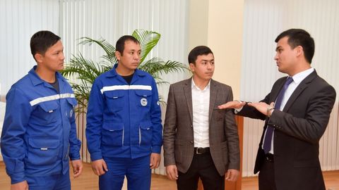«Ёшлар поезди» Қашқадарёда тарғибот тадбирларини ўтказди