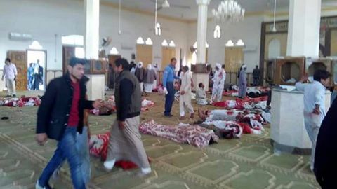 Misrdagi masjidda yuz bergan terakt qurbonlari soni 300 kishidan oshdi