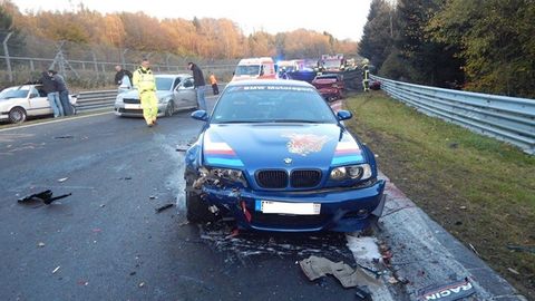 Германияда 14 та автомобиль иштирокида авария содир бўлди