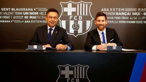 Messi “Barselona” bilan shartnomasini 2021-yil yozigacha uzaytirdi. Endi uning narxi 700 mln yevro!