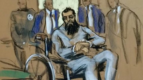 Нью-Йоркдаги теракт ижрочиси Сайфулло Соипов судда қилган ишидан пушаймонлигини билдирмади