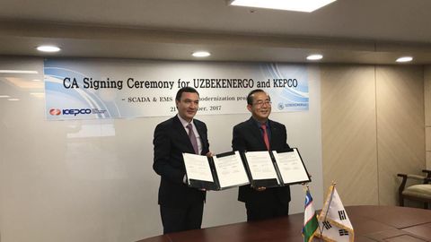 “O‘zbekenergo” AJ Koreyaning KEPCO energetika kompaniyasi bilan muzokaralar olib bordi