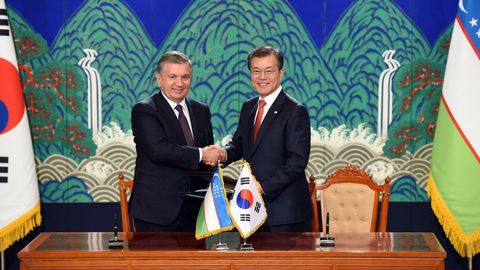 O‘zbekiston va Janubiy Koreya o‘rtasida 60 dan ortiq hujjat imzolandi