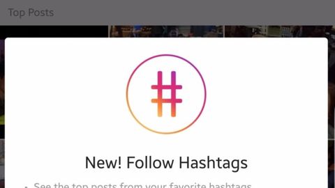 Instagram хэштегга обуна бўлишга рухсат берди