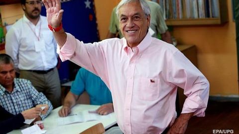 Себастьян Пиньера Чилининг янги президенти этиб сайланди