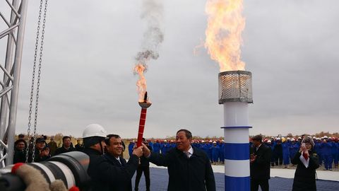 Buxorodagi Xo‘jasayat uchastkasidan tabiiy gaz qazib chiqarish boshlandi