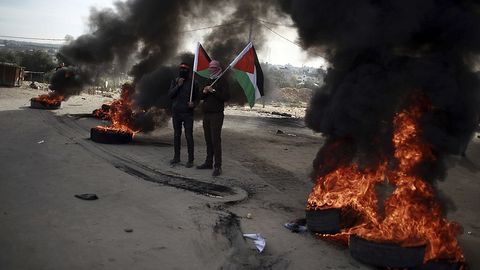 Isroil raketaga javoban G‘azo sektoridagi XAMAS harbiy lageriga zarba berdi