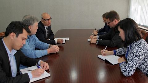 «Ўзбеккино»да Европа Иттифоқининг Ўзбекистондаги делегацияси раҳбари билан учрашув бўлиб ўтди