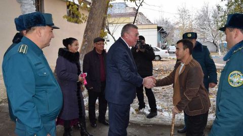 Тошкент вилоятида ногиронлиги бўлган шахсларга уй-жойлар топширилди