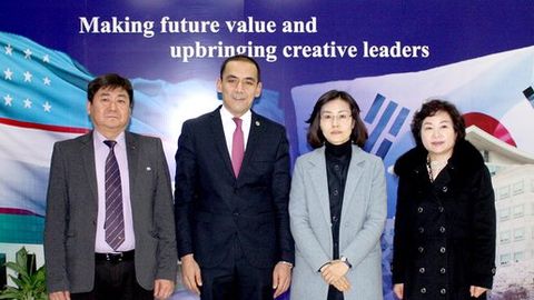 Daegu Haany University delegatsiyasi Toshkentdagi Inha universitetiga tashrif buyurdi