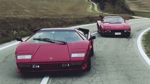 Video: Ferrari, Lamborghini, Aston Martin va Porsche bitta yo‘lda