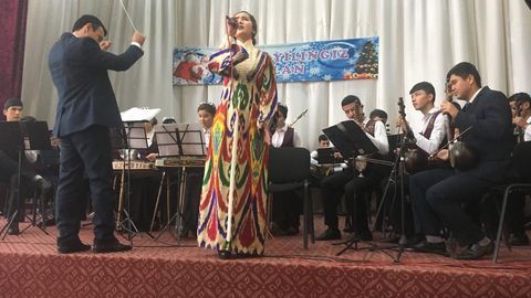 Наманганда «Ёшлар янги йил карнавали» бошланди