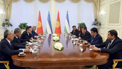 Qirg‘iziston prezidenti Oliy Majlis Qonunchilik palatasi spikeri va O‘zbekiston bosh vaziri bilan uchrashdi