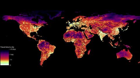 Olimlar shahardan eng uzoqda joylashgan qishloqlar xaritasini tuzib chiqdi