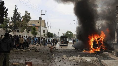 Сурияда юз берган портлашларда 30 киши ҳалок бўлди