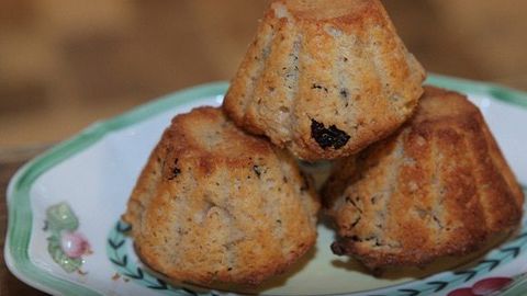 Olmali va mayizli xushbo‘y maffinlar