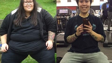 Хўрланган британиялик аёл оила учун 100 кг дан кўпроқ вазндан халос бўлди